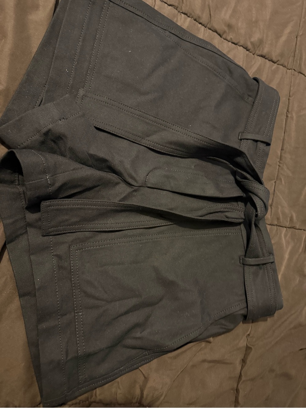 Ann Taylor Black WOMEN’s Belted Chinos